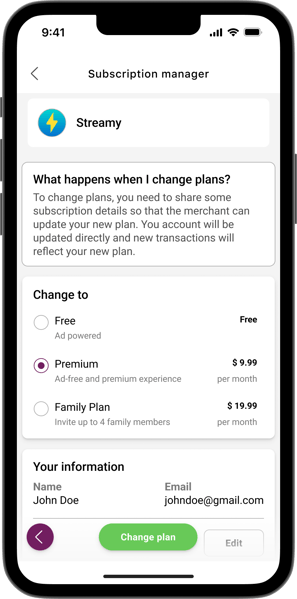 RetentionSolution_Change plan_Change form_Mockup